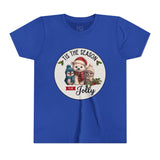 "Tis The Season to be Jolly" Kids Short Sleeve Tee