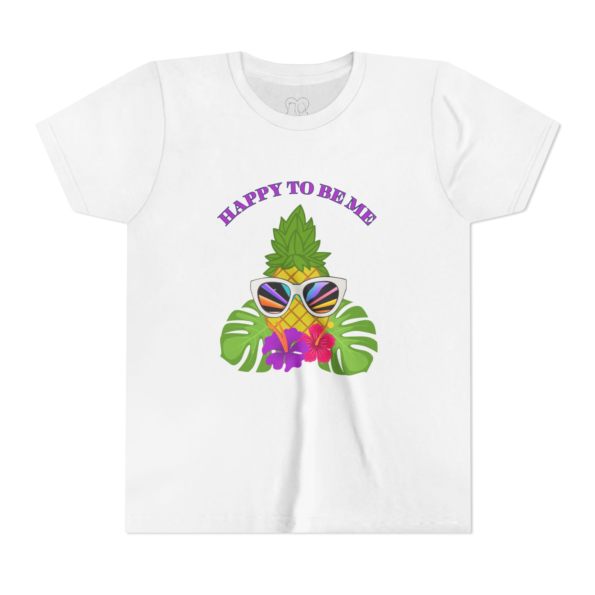 Kids "Happy to be Me" Short Sleeve Tee