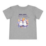 Toddler "Toil & Trouble" Sister Sibling Short Sleeve Tee
