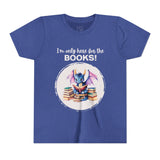 Kids "Here for the Books" Short Sleeve Tee