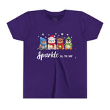 "Sparkle all the Way" Kids Short Sleeve Tee