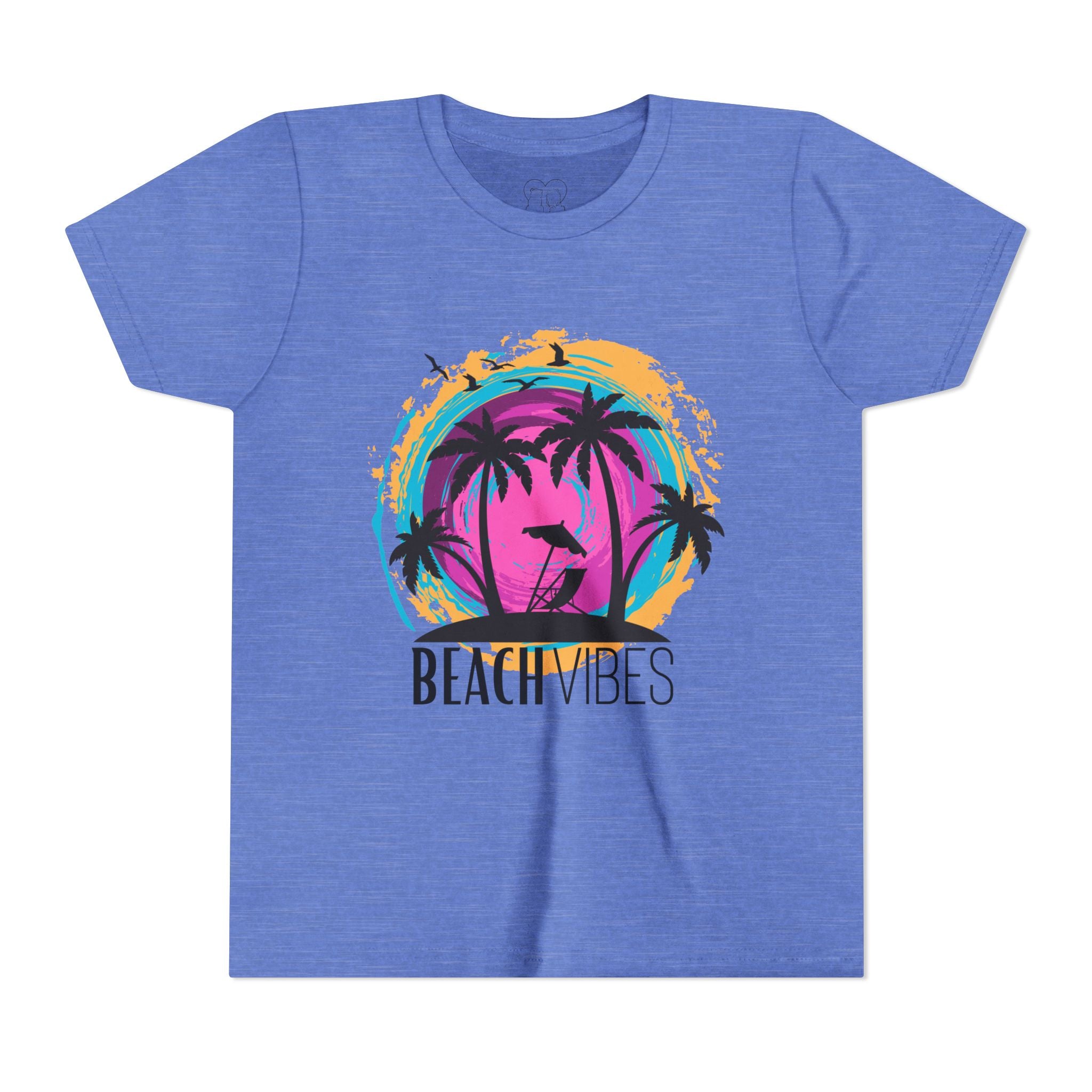 Kids "Beach Vibes" Short Sleeve Tee