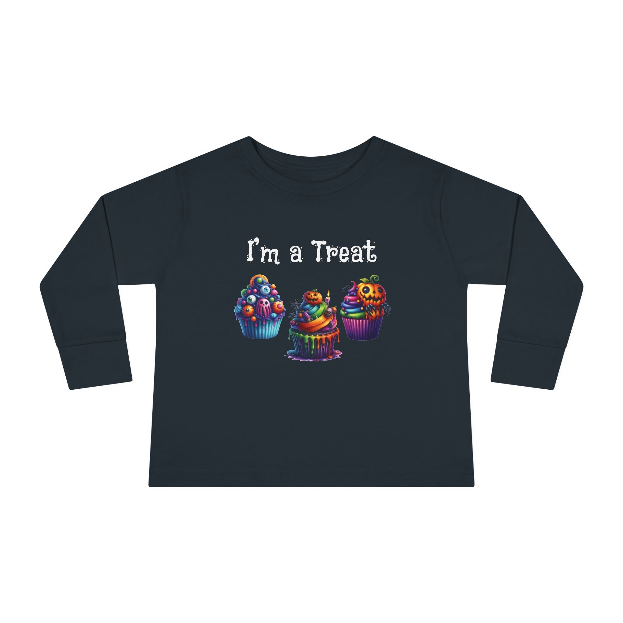 Toddler "I'm a Treat" Halloween Long Sleeve Tee