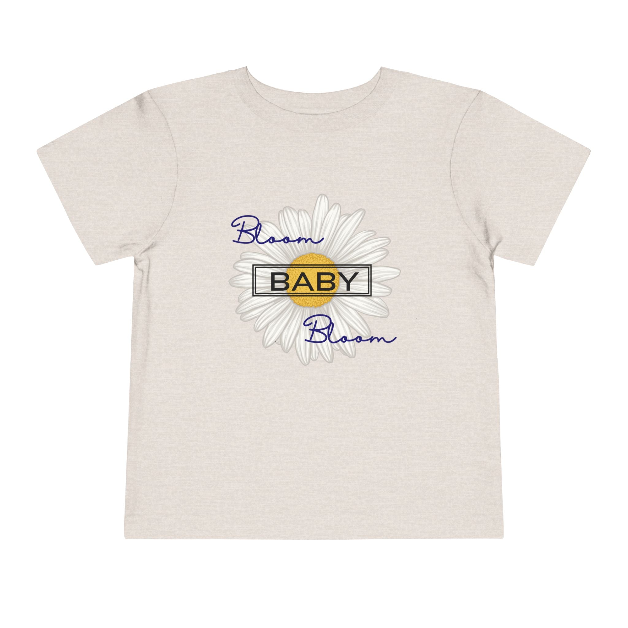 Toddler "Bloom Baby" Daisy Short Sleeve Tee