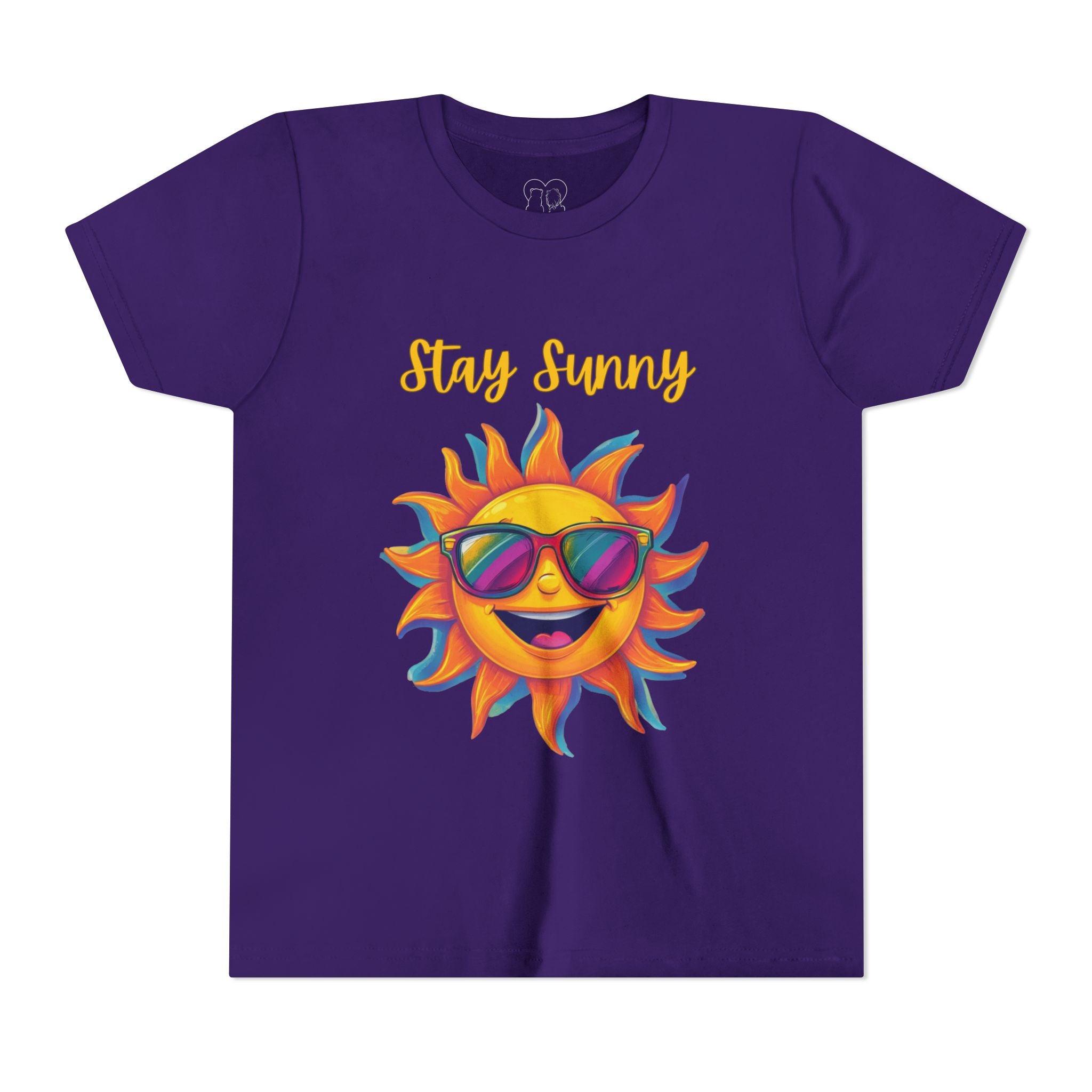 Kids "Stay Sunny" Short Sleeve Tee