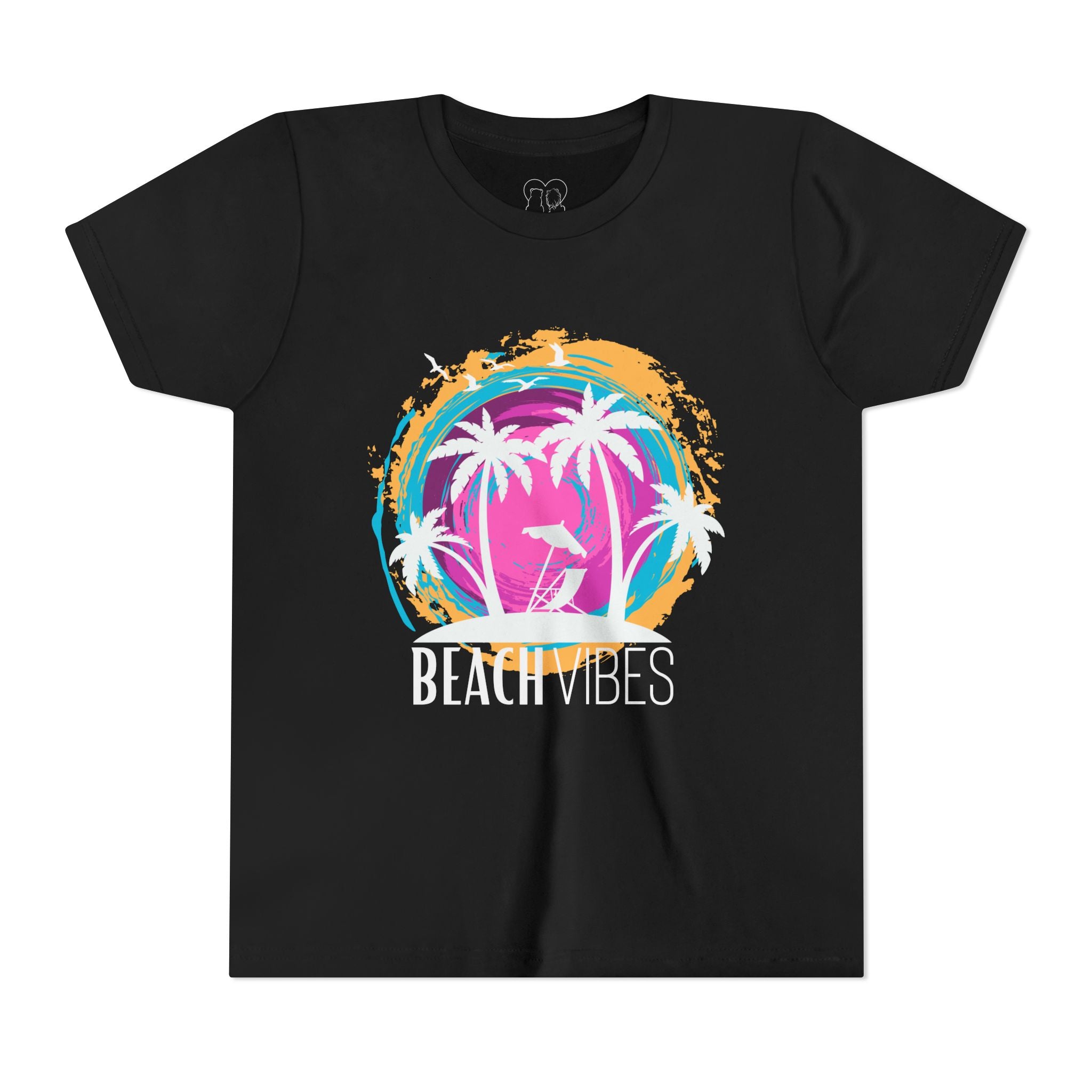 Kids "Beach Vibes" Short Sleeve Tee