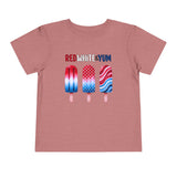 Toddler "Red White & Yum" Short Sleeve Tee