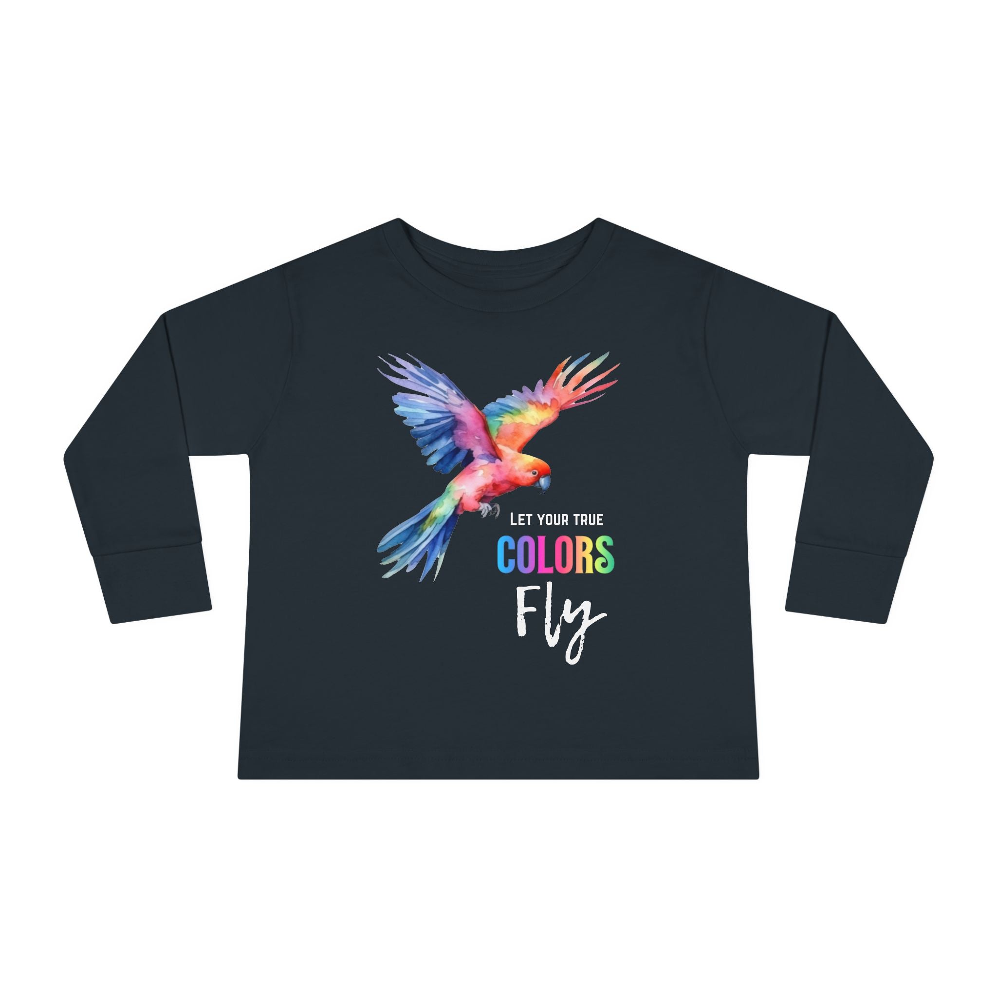 Toddler "True Colors" Long Sleeve Tee