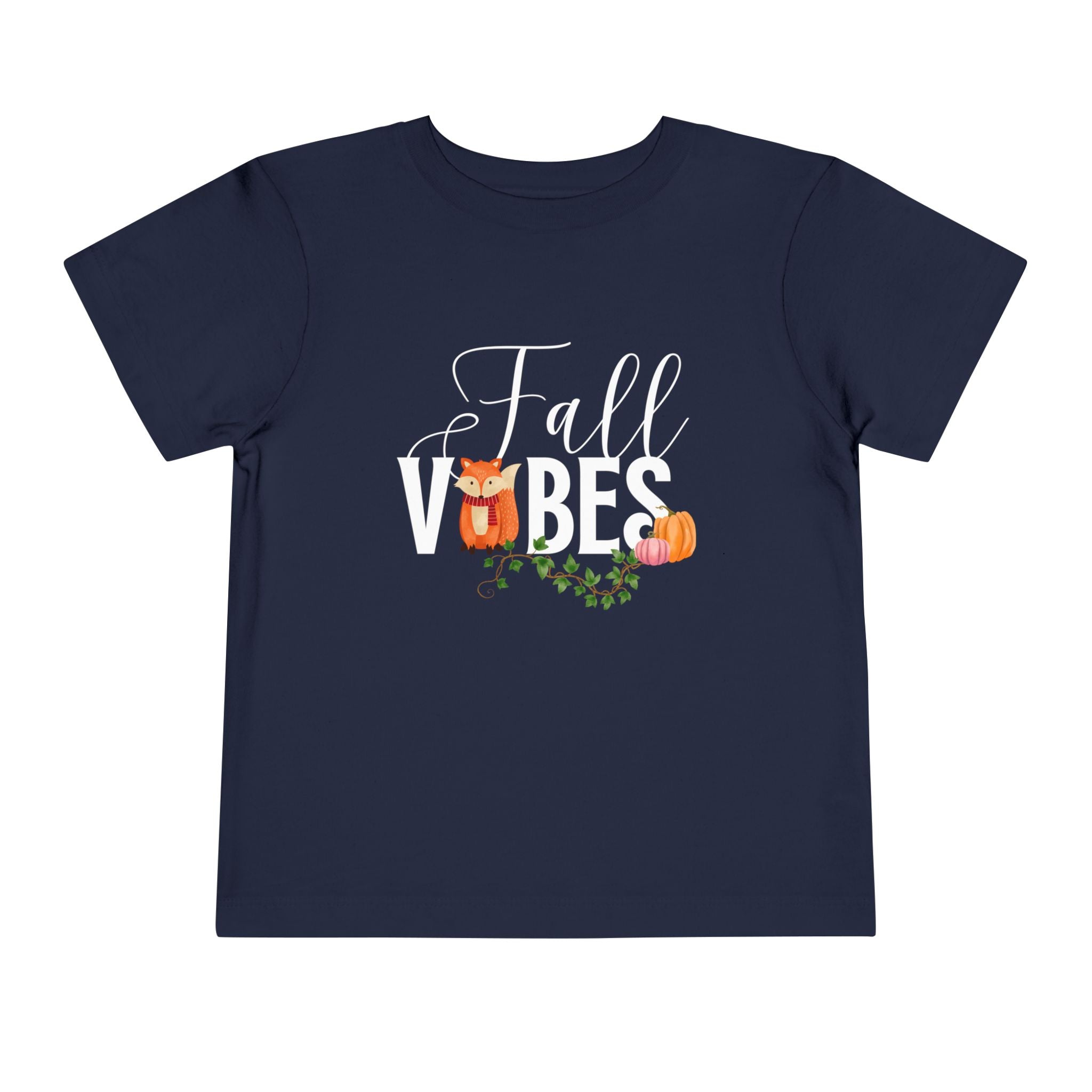 Toddler "Fall Vibes" Short Sleeve Tee
