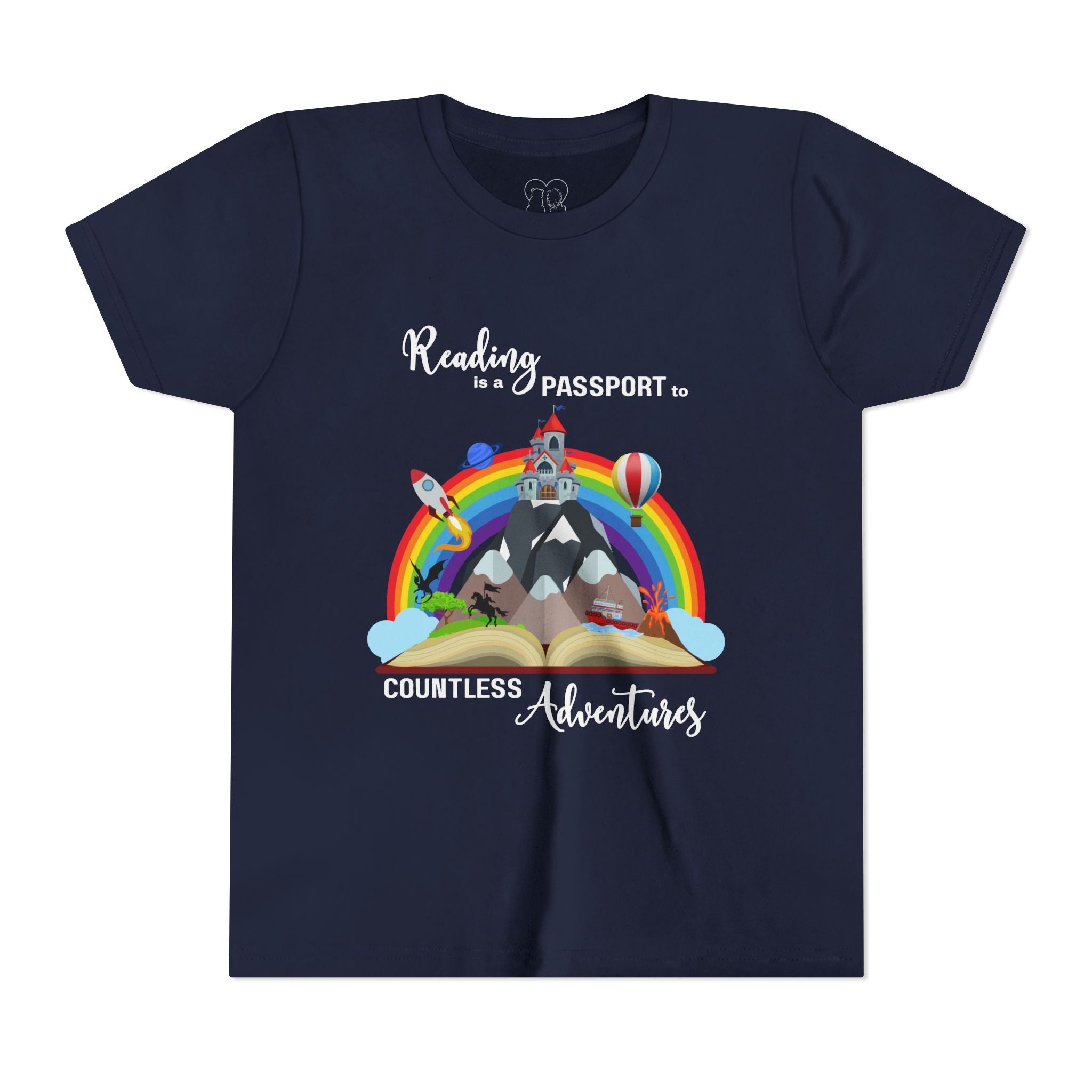 Kids "Reading" Short Sleeve Tee