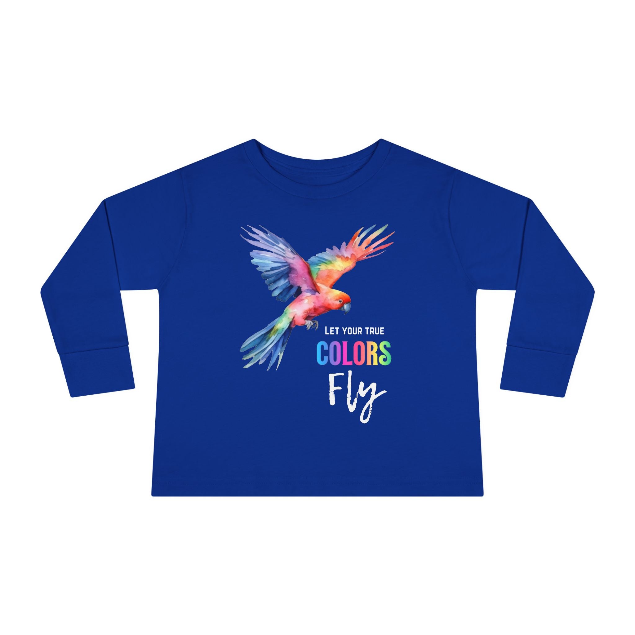 Toddler "True Colors" Long Sleeve Tee
