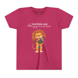 Kids "Flowers are Happiness" LEO Short Sleeve Tee