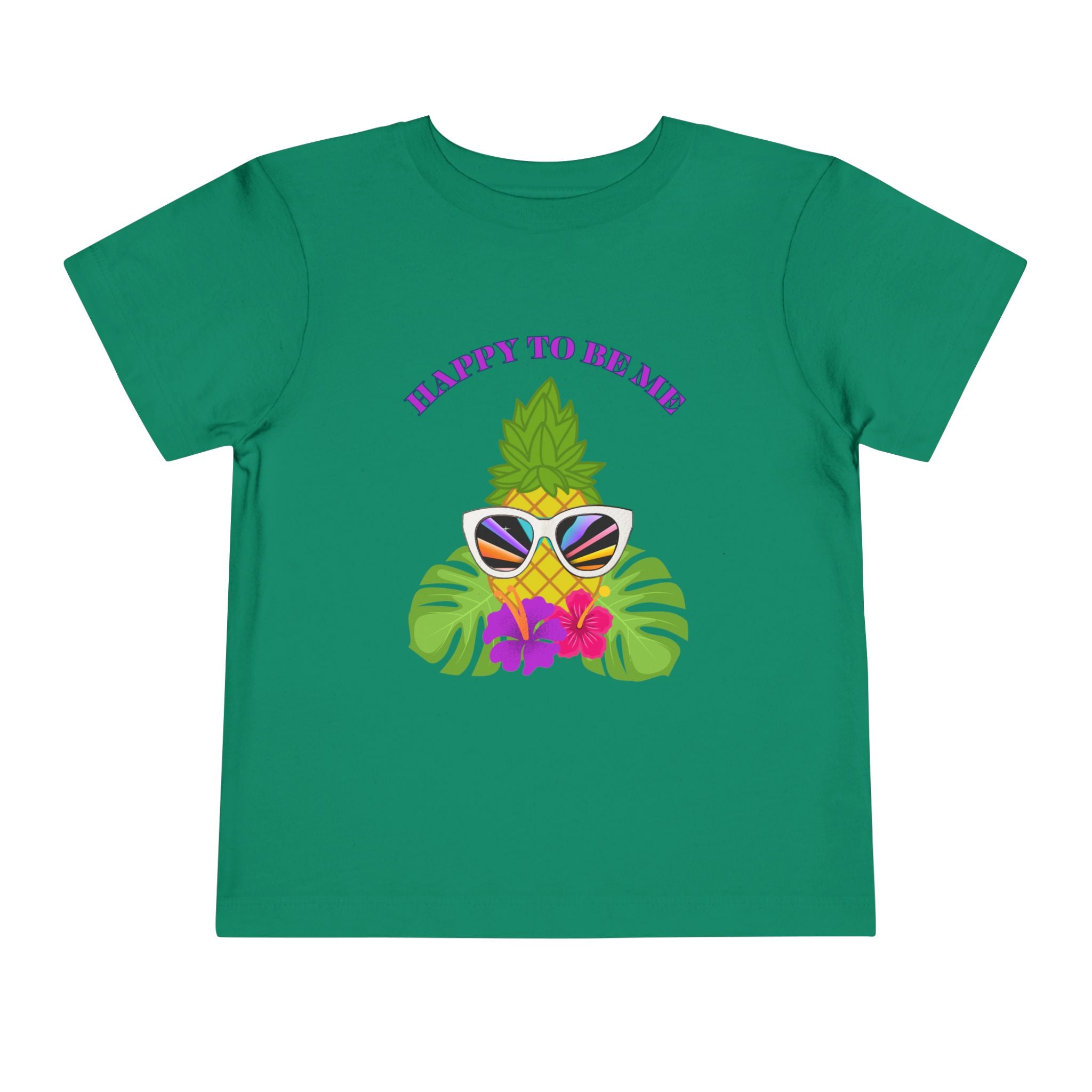 Toddler "Happy To Be Me" Short Sleeve Tee