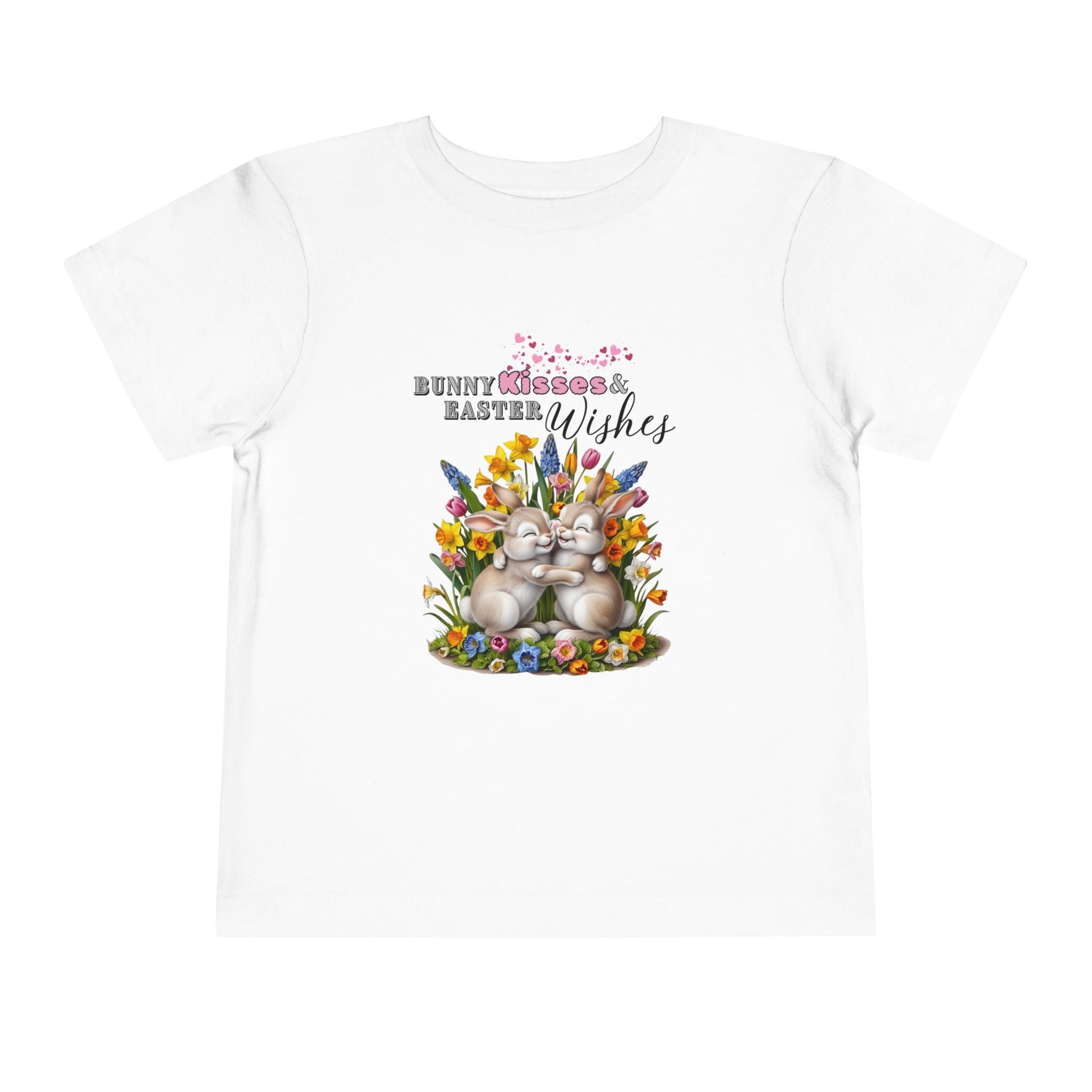 Toddler "Bunny Kisses" Short Sleeve Tee