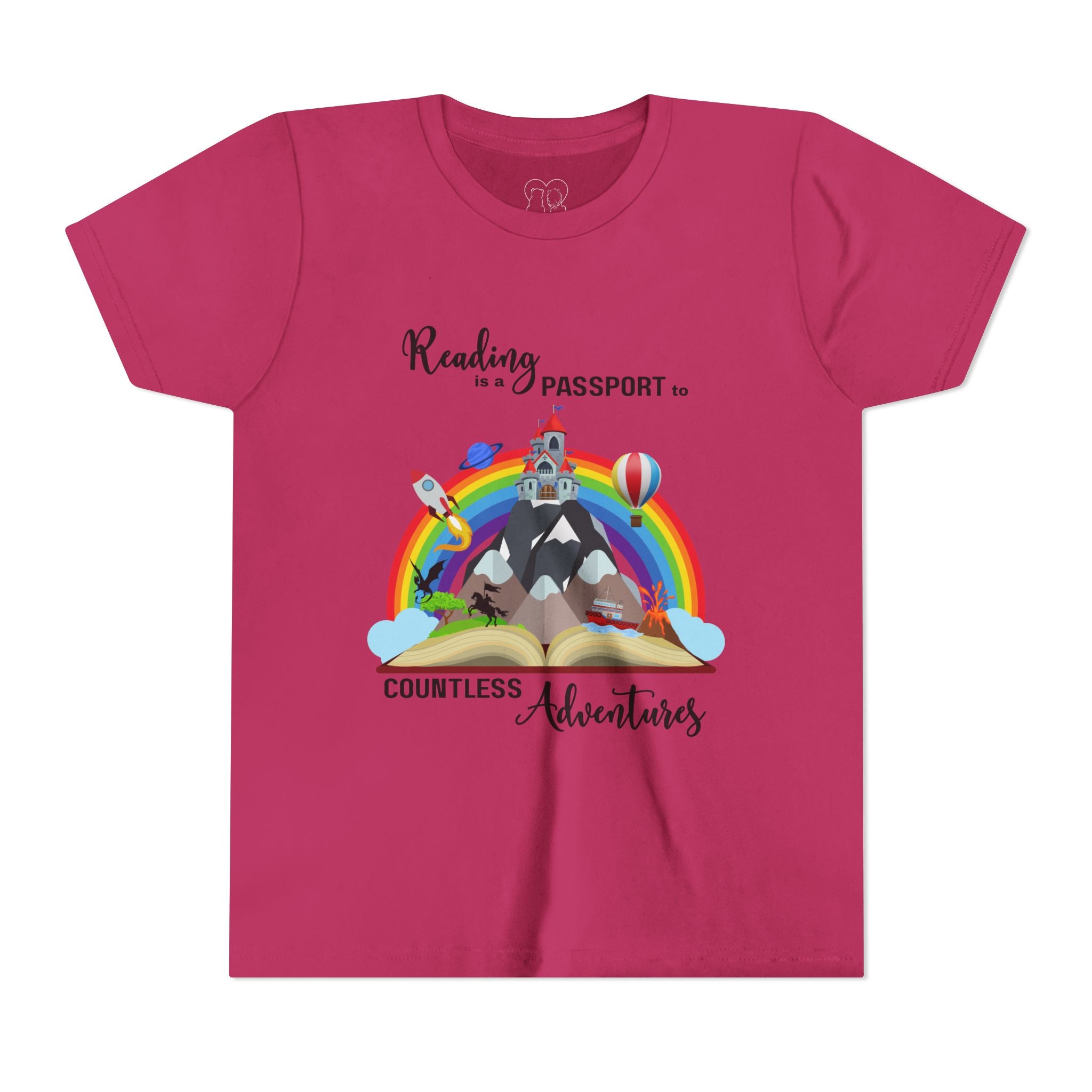 Kids "Reading" Short Sleeve Tee