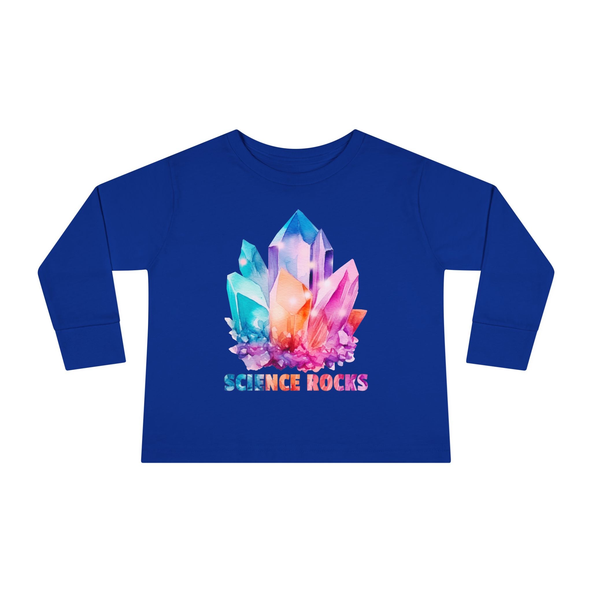 Toddler "Science Rocks" Long Sleeve Tee