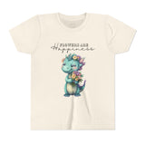 Kids "Flowers are Happiness" DINA Short Sleeve Tee