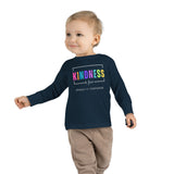 Toddler "Sprinkle Kindness" Long Sleeve Tee