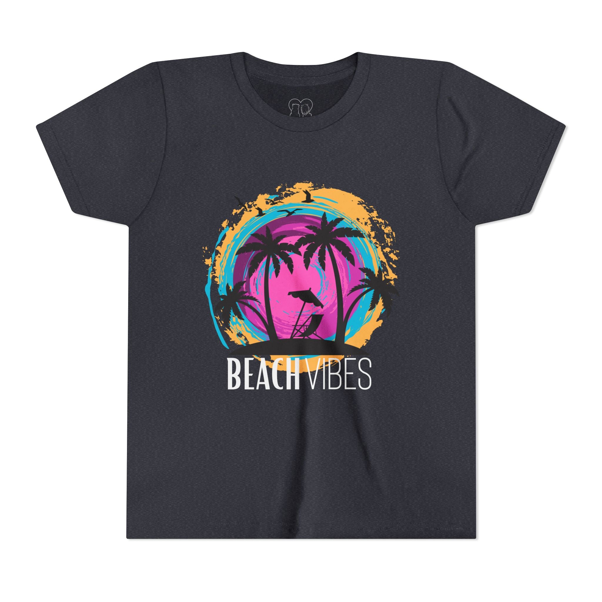 Kids "Beach Vibes" Short Sleeve Tee