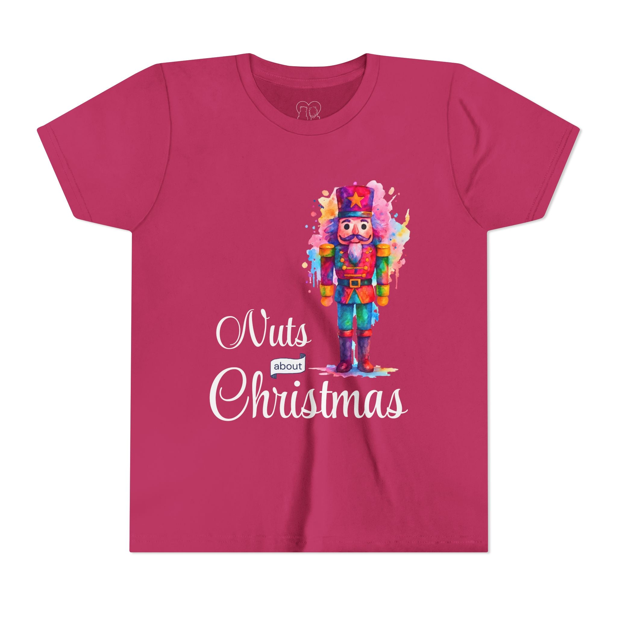 "Nuts about Christmas" Kids Short Sleeve Tee