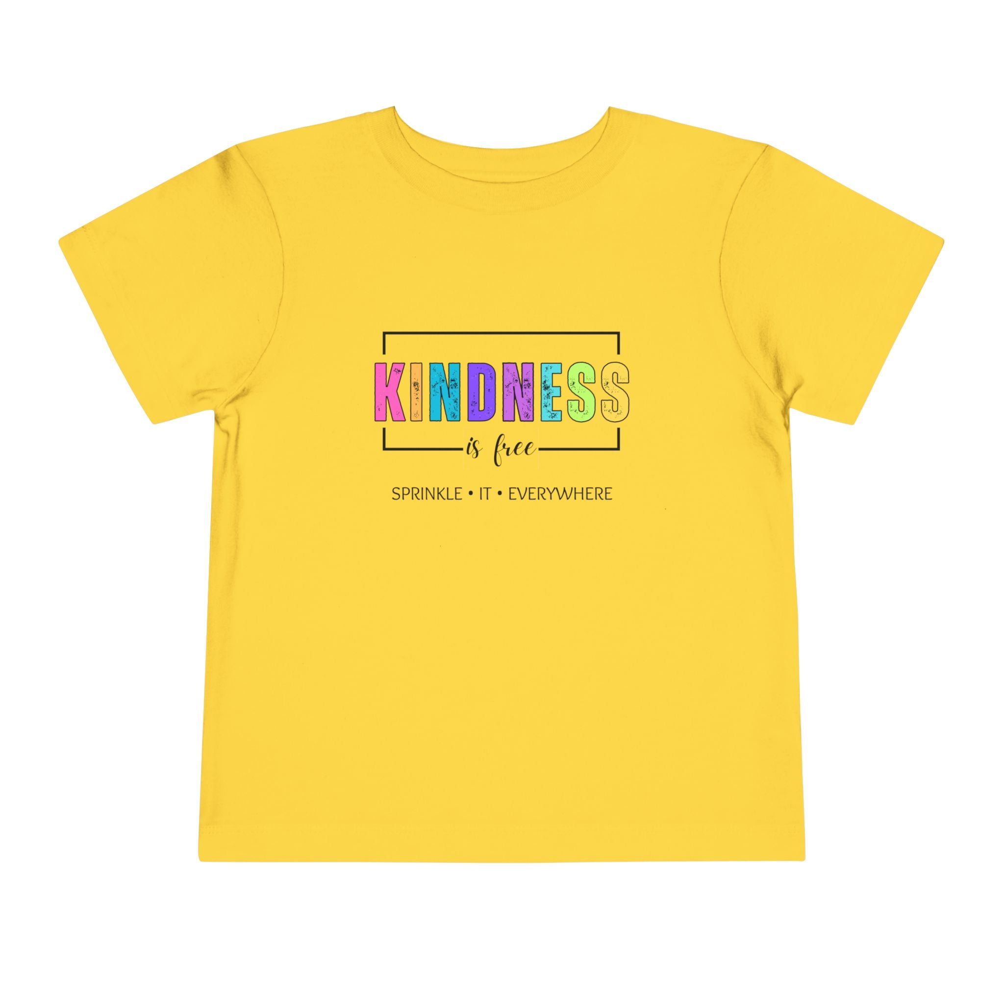 Toddler "Sprinkle Kindness" Short Sleeve Tee
