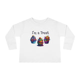 Toddler "I'm a Treat" Halloween Long Sleeve Tee