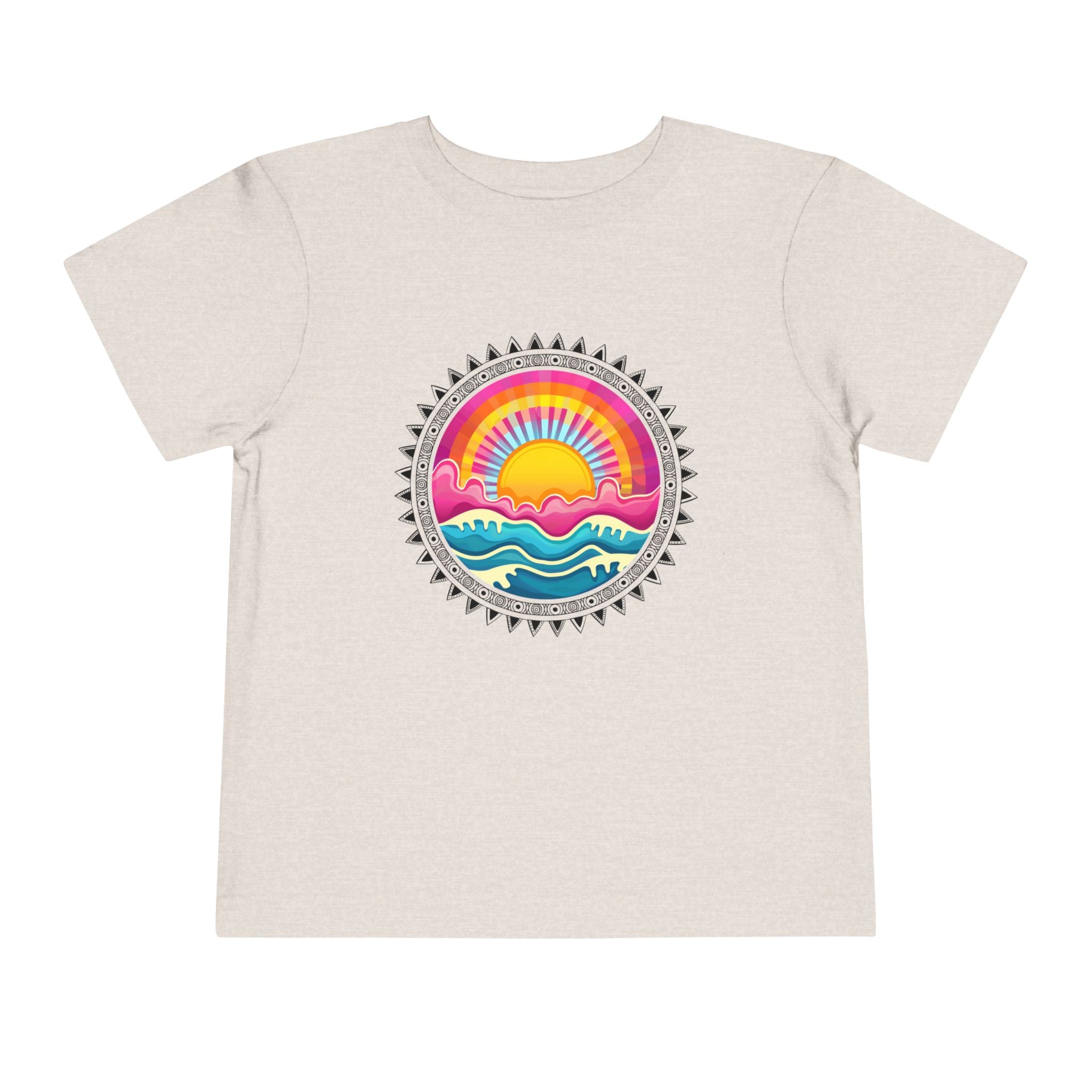 Toddler "Pacific Sunrise" Short Sleeve Tee
