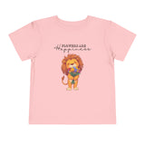 Toddler "Flowers are Happiness" LEO Short Sleeve Tee
