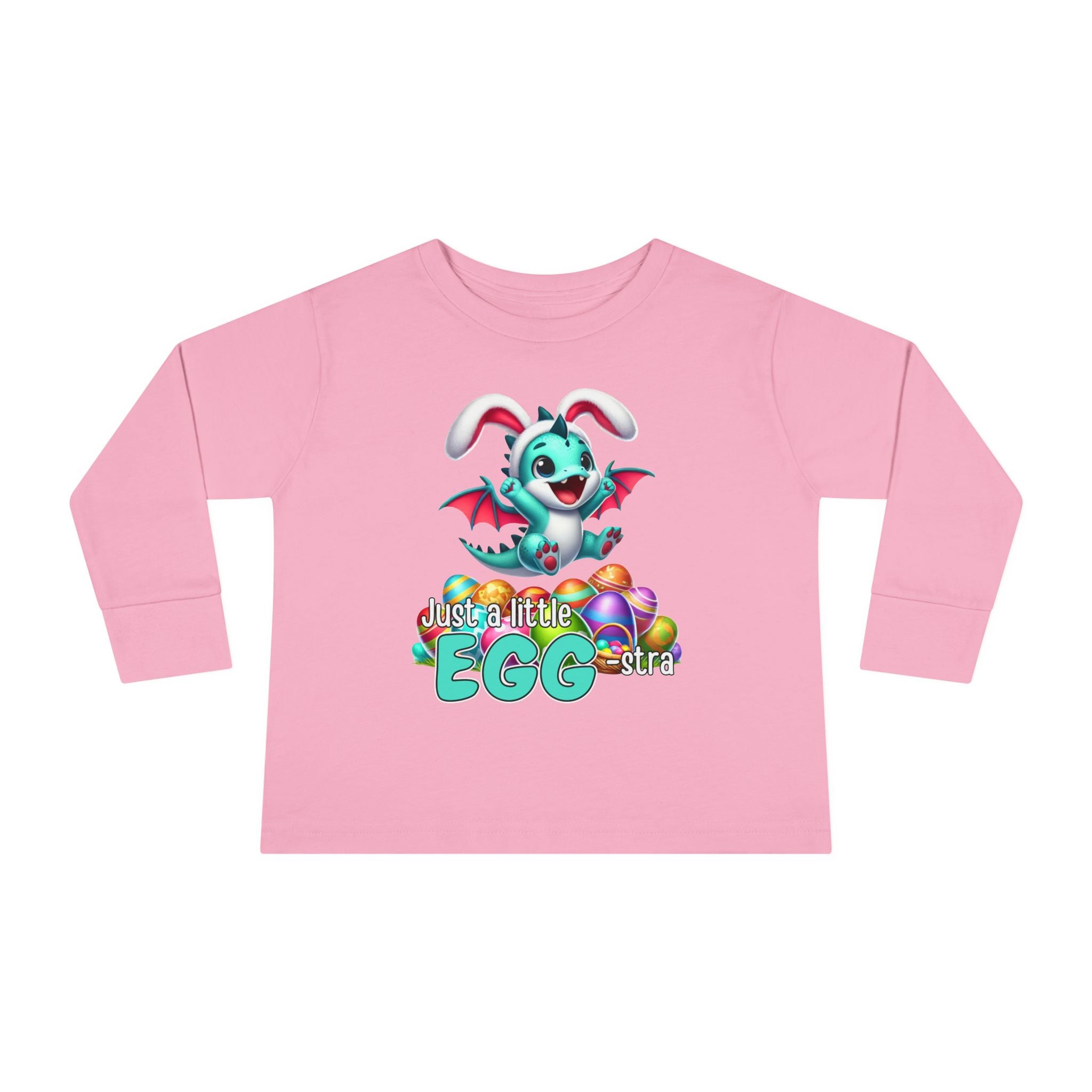 Toddler "Egg-stra" Long Sleeve Tee