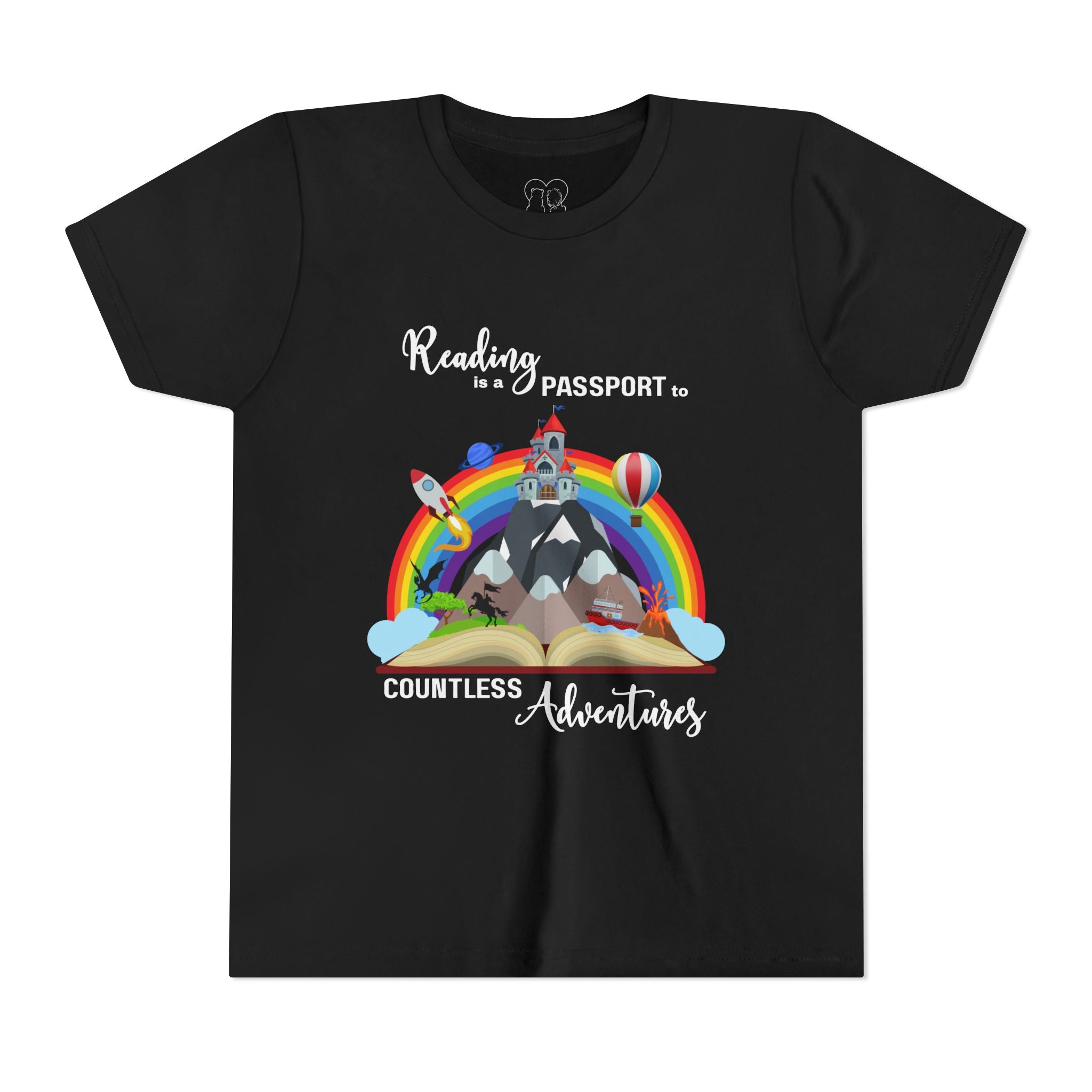 Kids "Reading" Short Sleeve Tee
