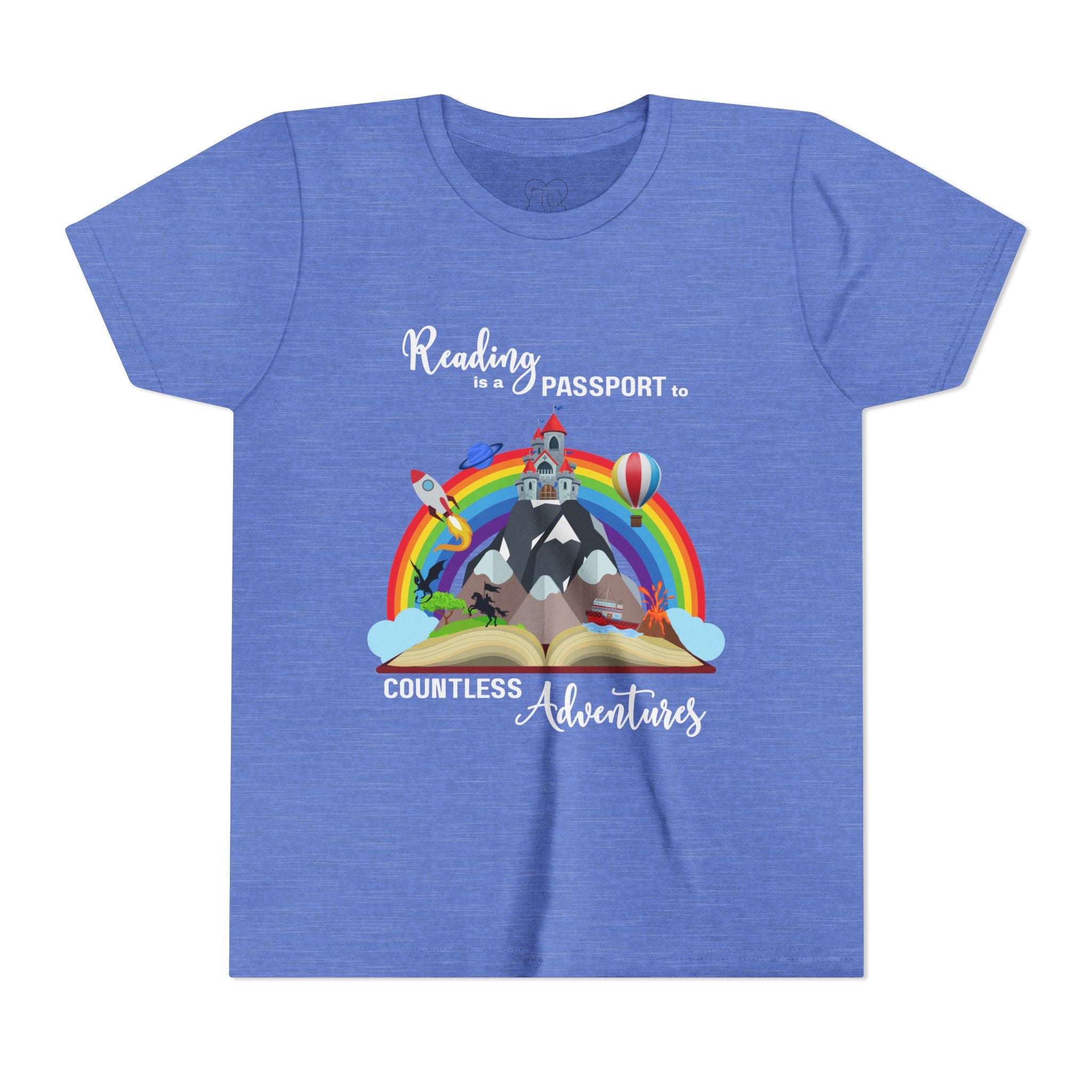 Kids "Reading" Short Sleeve Tee