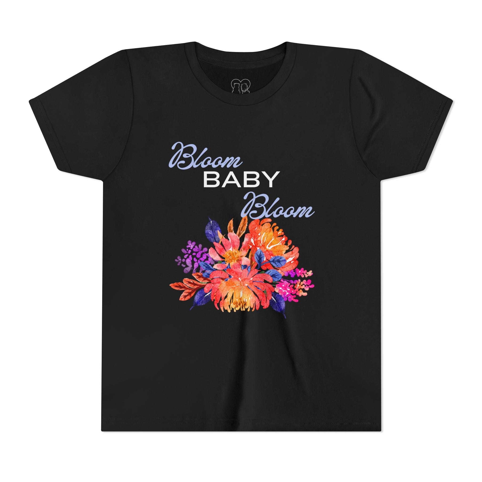 Kids "Bloom Baby" Spring Floral Short Sleeve Tee
