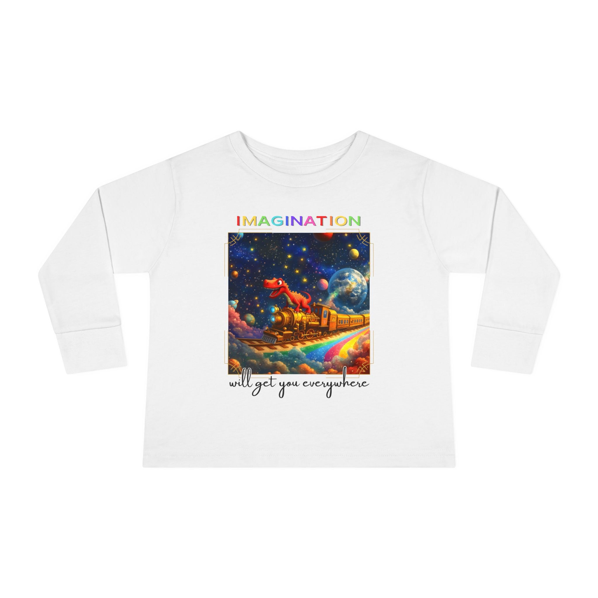 Toddler "Imagination" Long Sleeve Tee