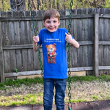 Kids "Flowers are Happiness" URSA Short Sleeve Tee