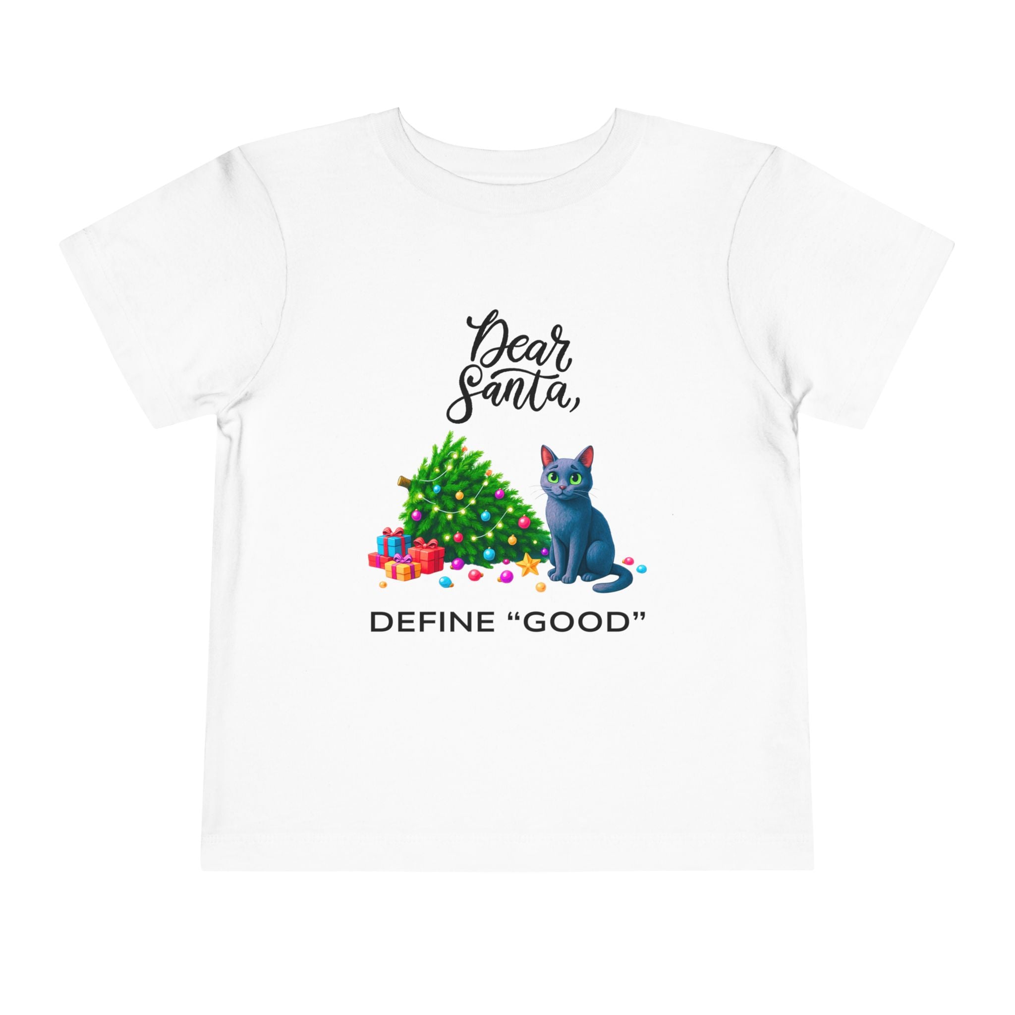 "Dear Santa" Toddler Short Sleeve Tee