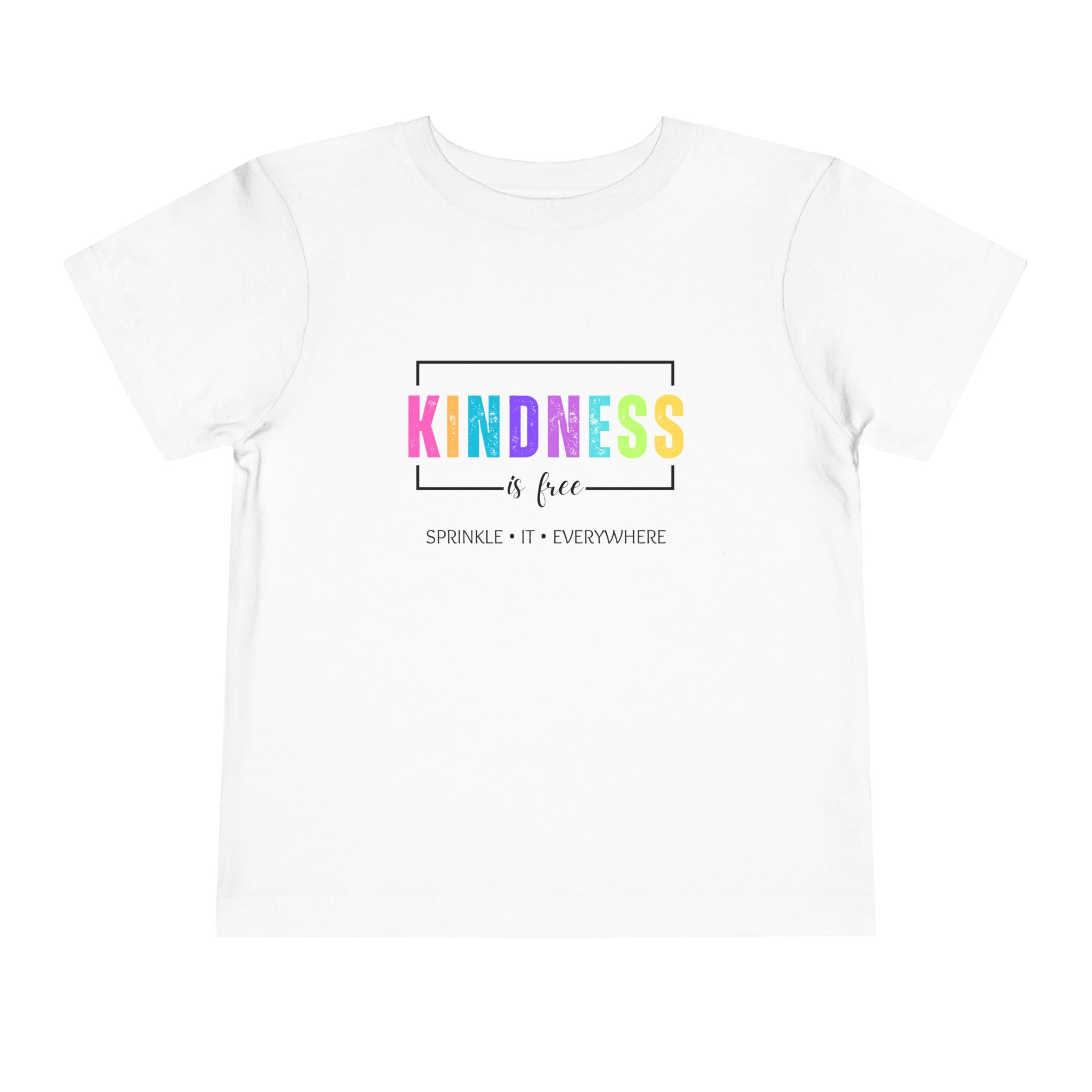 Toddler "Sprinkle Kindness" Short Sleeve Tee