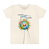 Kids "The Earth Laughs in Flowers" Unisex Short Sleeve Tee