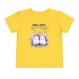 Toddler "Toil & Trouble" Brother Sibling Short Sleeve Tee