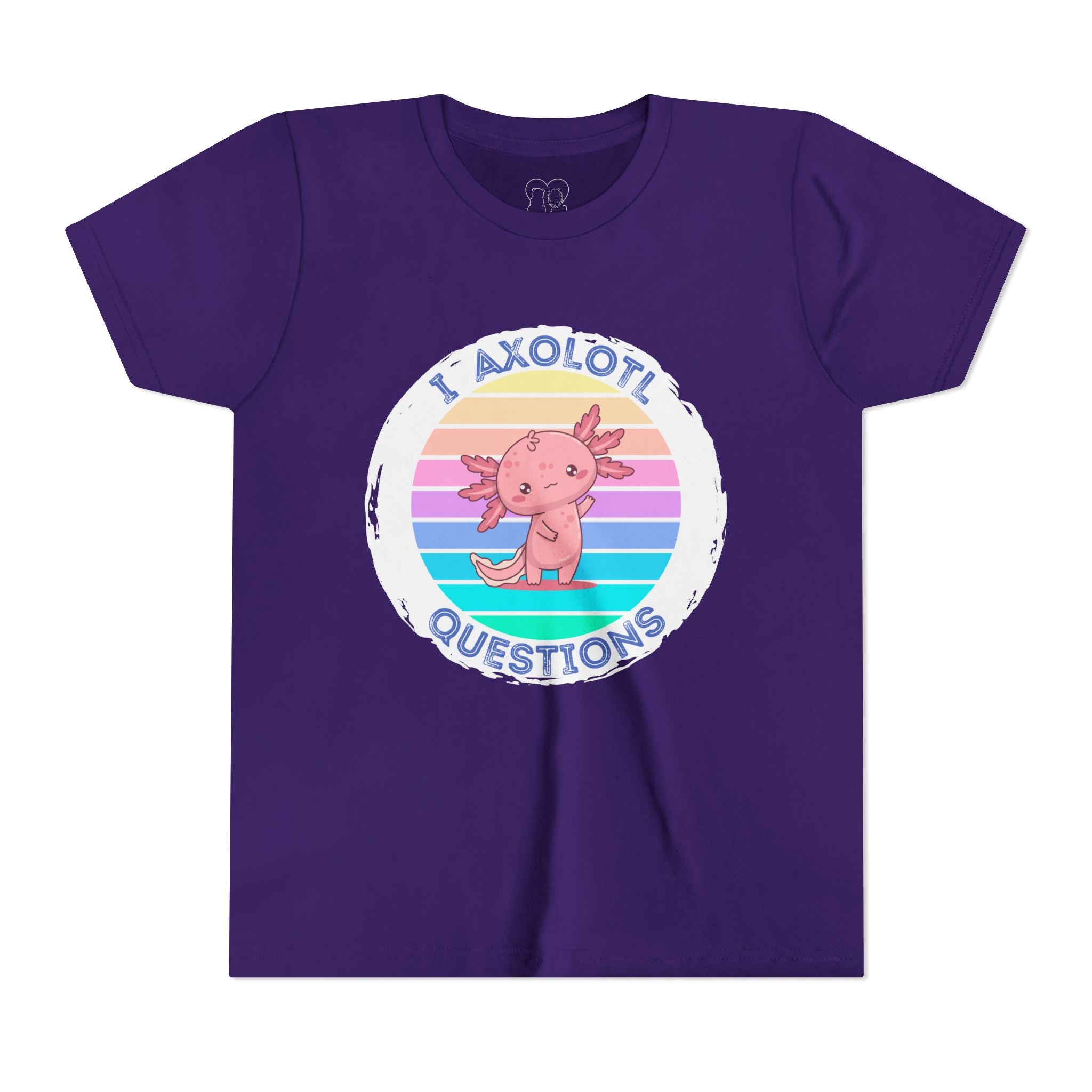 Kids "Axolotl Questions" Short Sleeve Tee