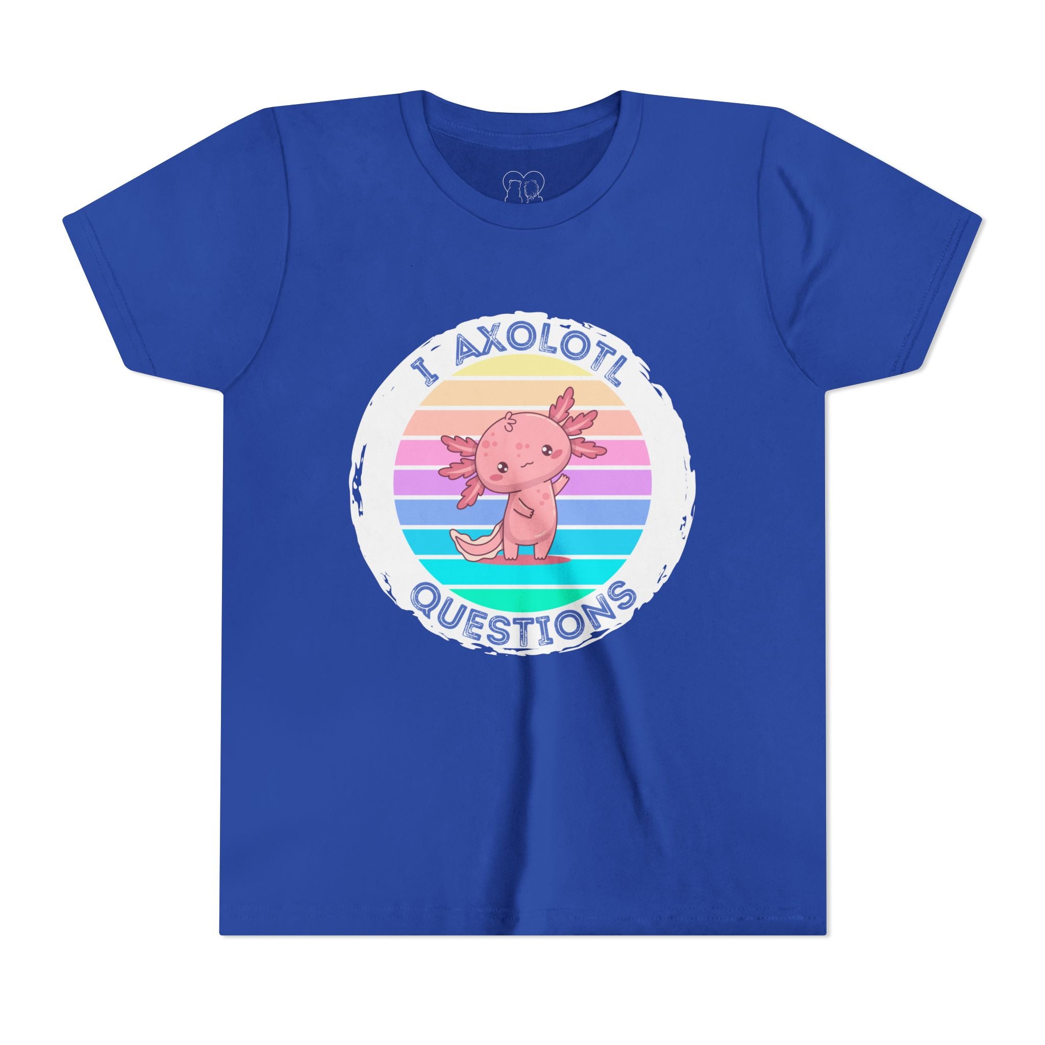 Kids "Axolotl Questions" Short Sleeve Tee