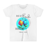 Kids "Best Buds" Deco Teal Short Sleeve Tee - PERSONALIZABLE