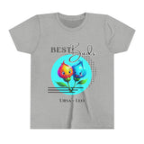 Kids "Best Buds" Deco Teal Short Sleeve Tee - PERSONALIZABLE